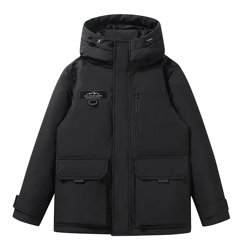 【dme】 冬季经典极寒户外工装鹅绒连帽保暖羽绒服 男女同款