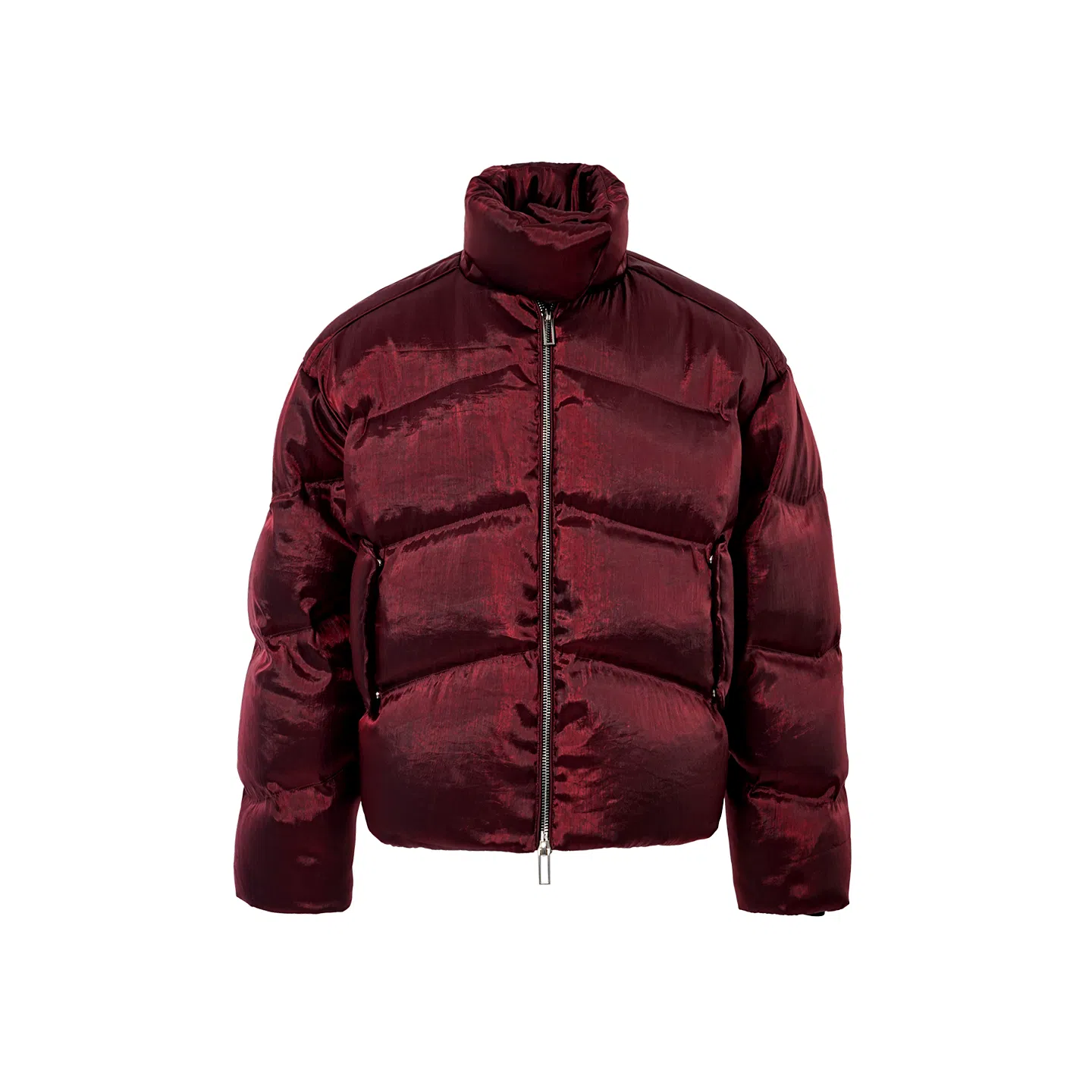 BENMYSHOWER Liquid Metal Down Jacket