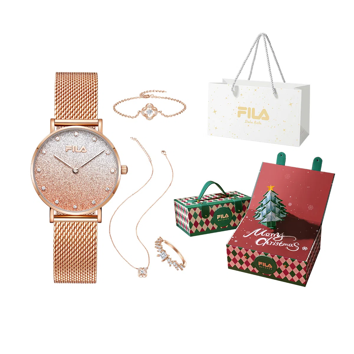 FILA Quartz Color Dial Christmas Limited Edition