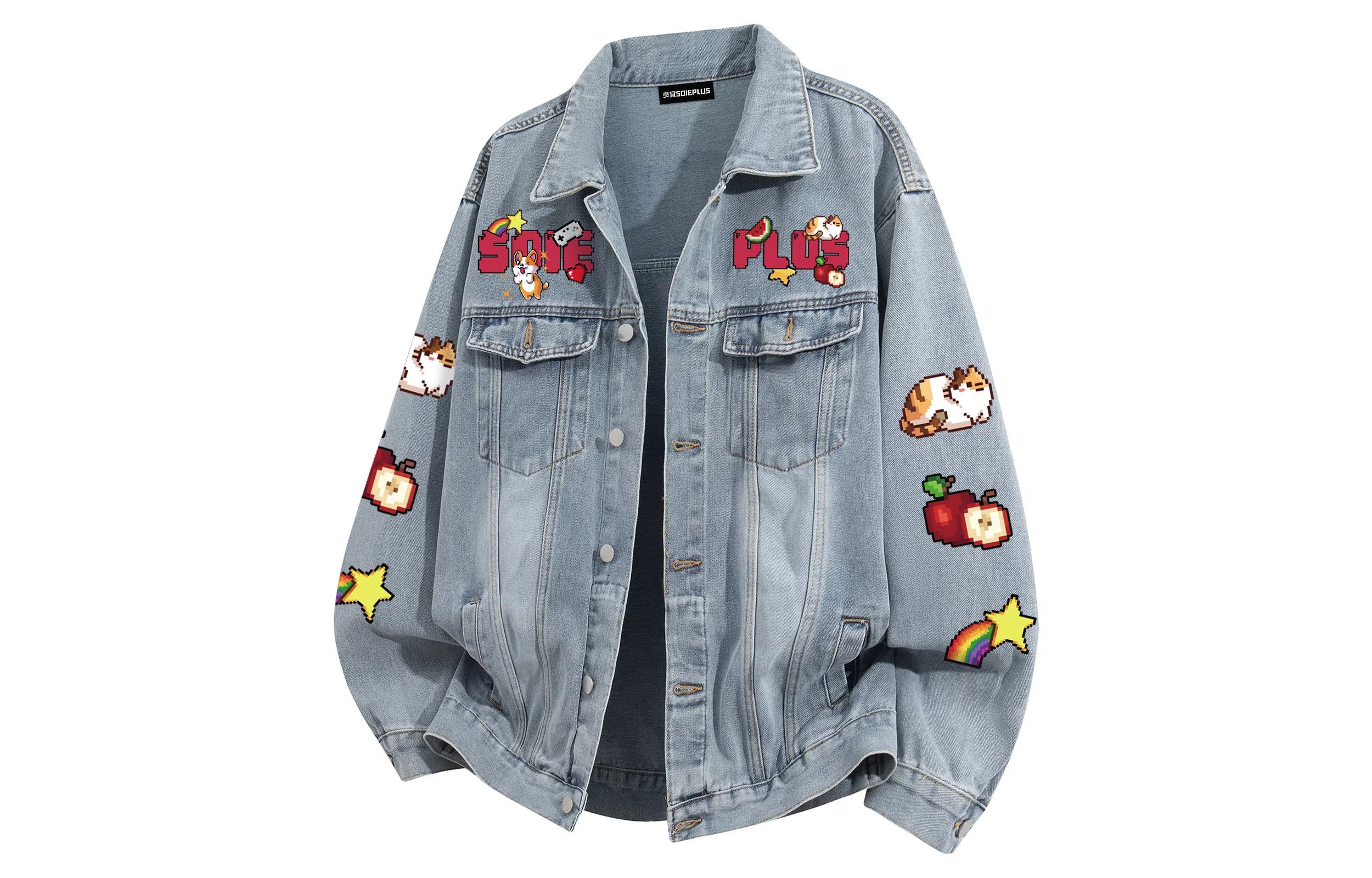 SOIEPLUS Denim Jacket