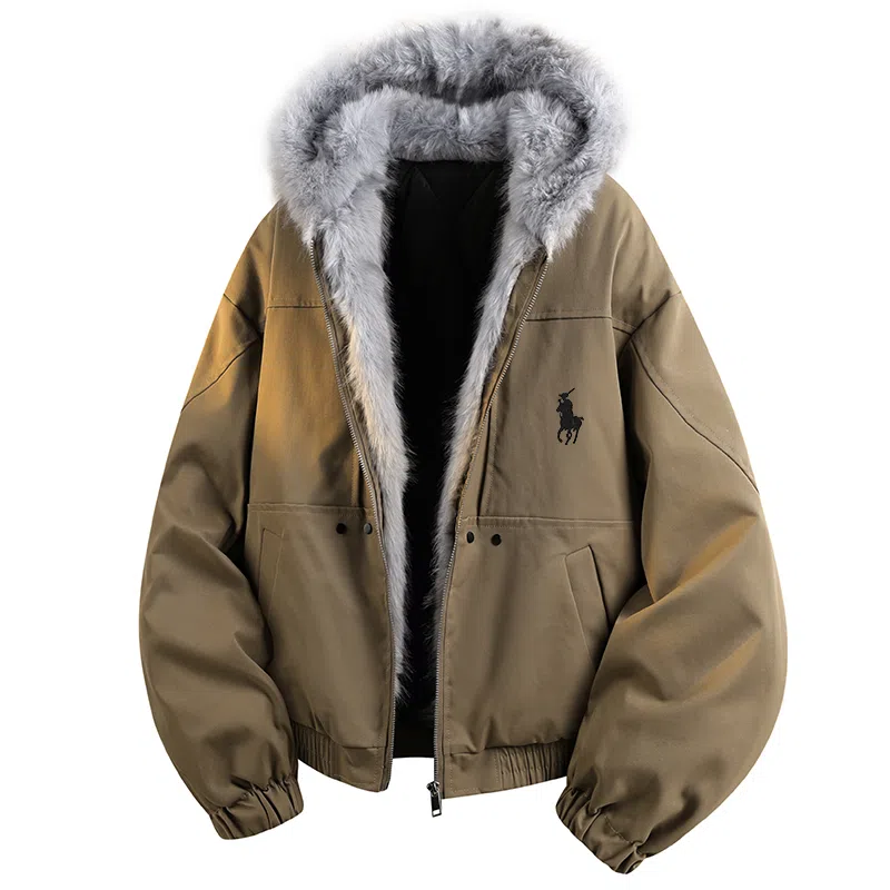 Lonsdale Cleanfit Hooded Puffer Jacket