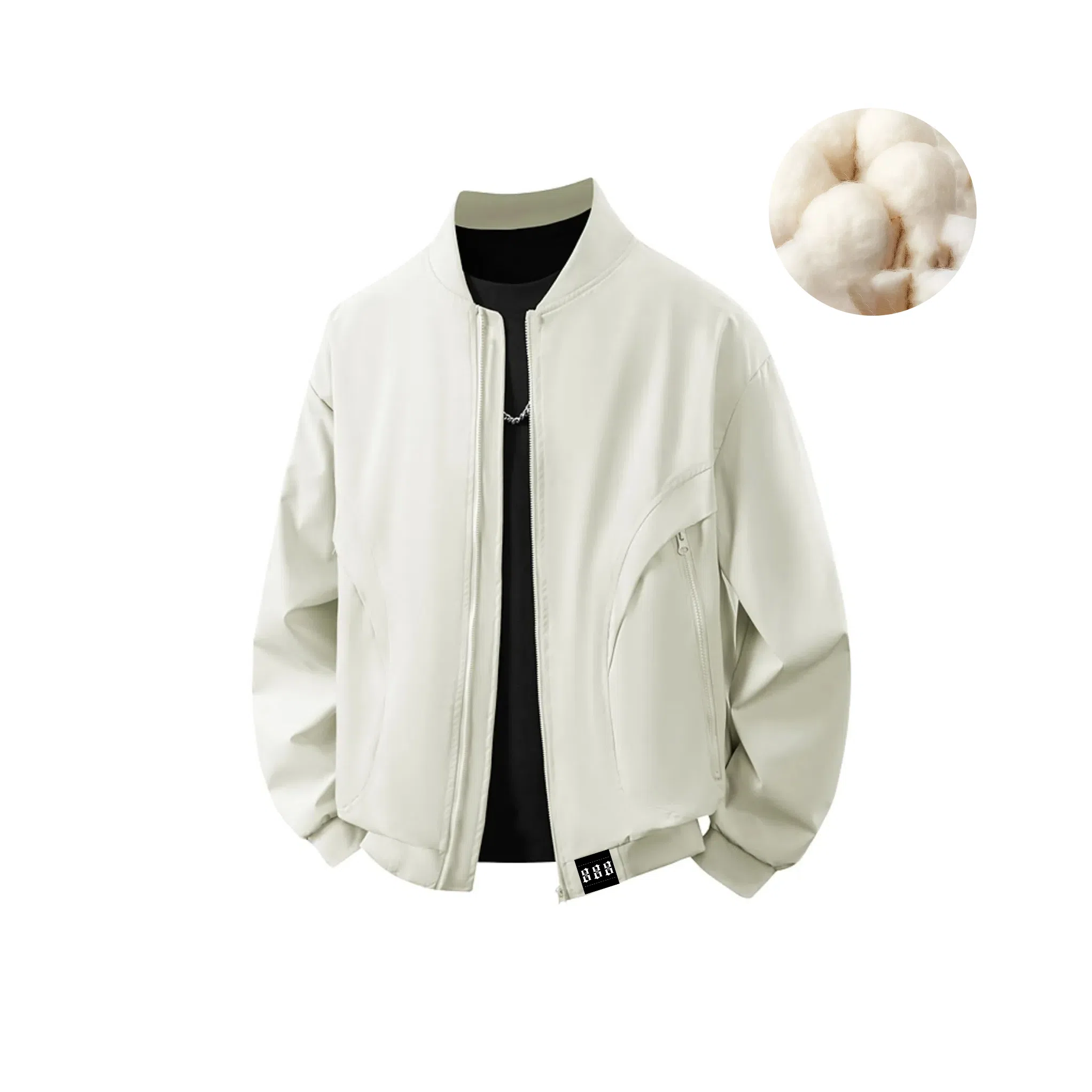 MASKPARK Boxy Oversize Cotton Jacket