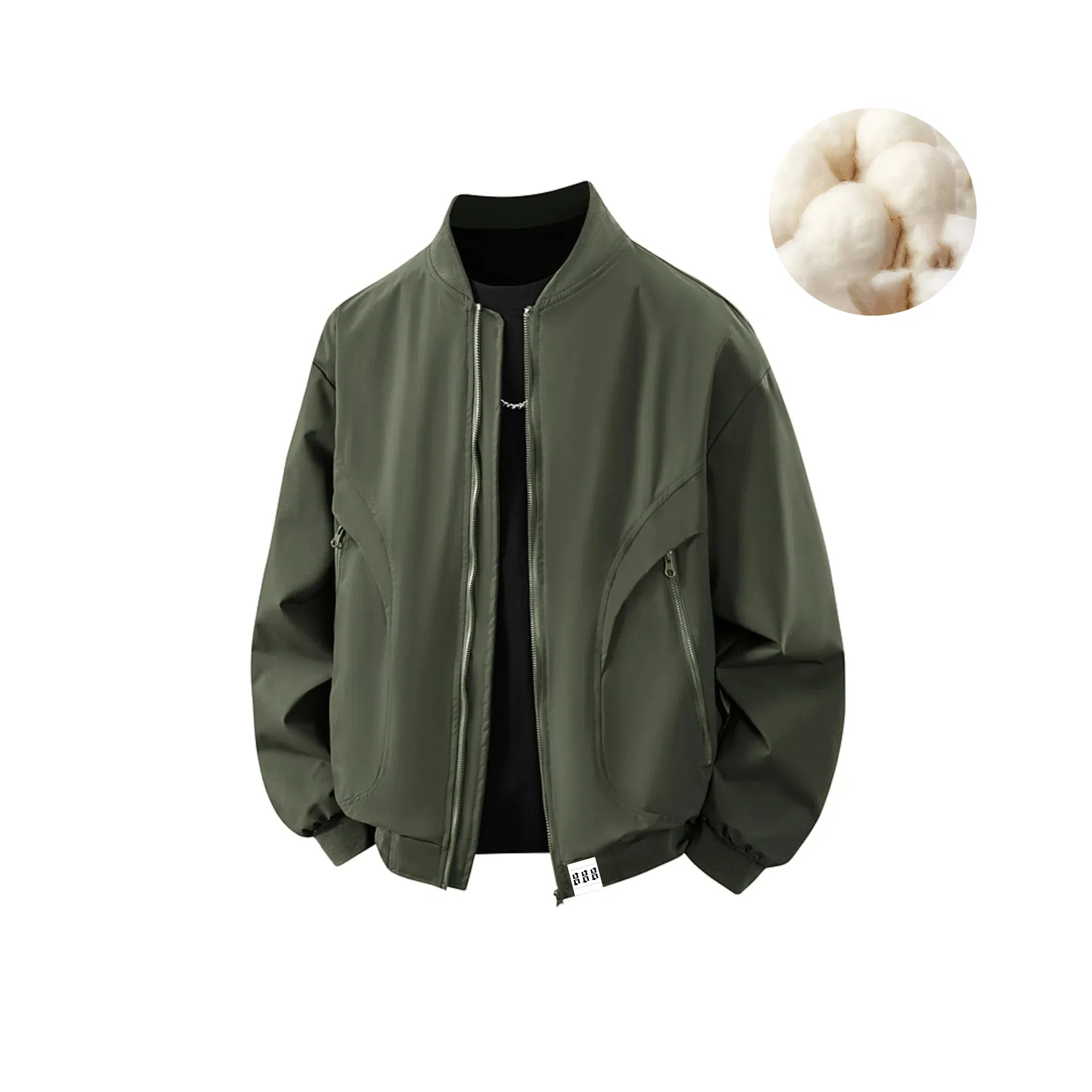 MASKPARK Boxy Oversize Cotton Jacket