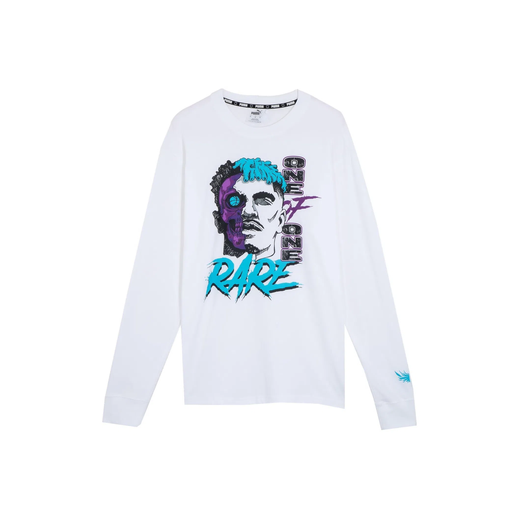 PUMA MELO BLUE HIVE LS TEE