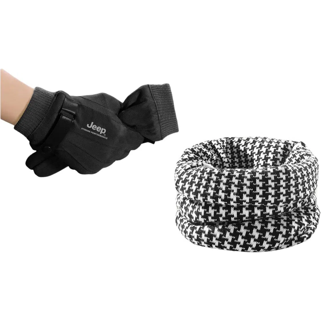 Jeep Touchscreen Fleece Gloves