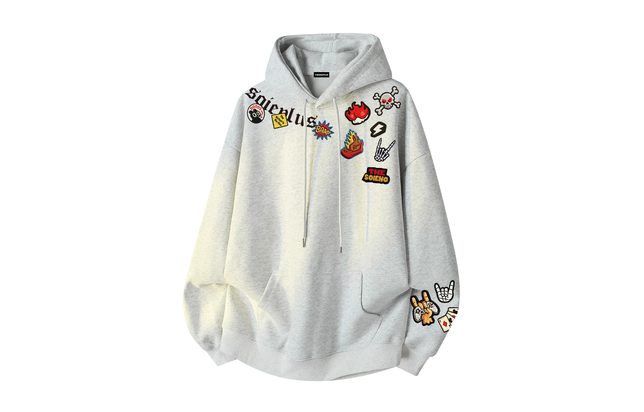 SOIEPLUS Skull Hoodie