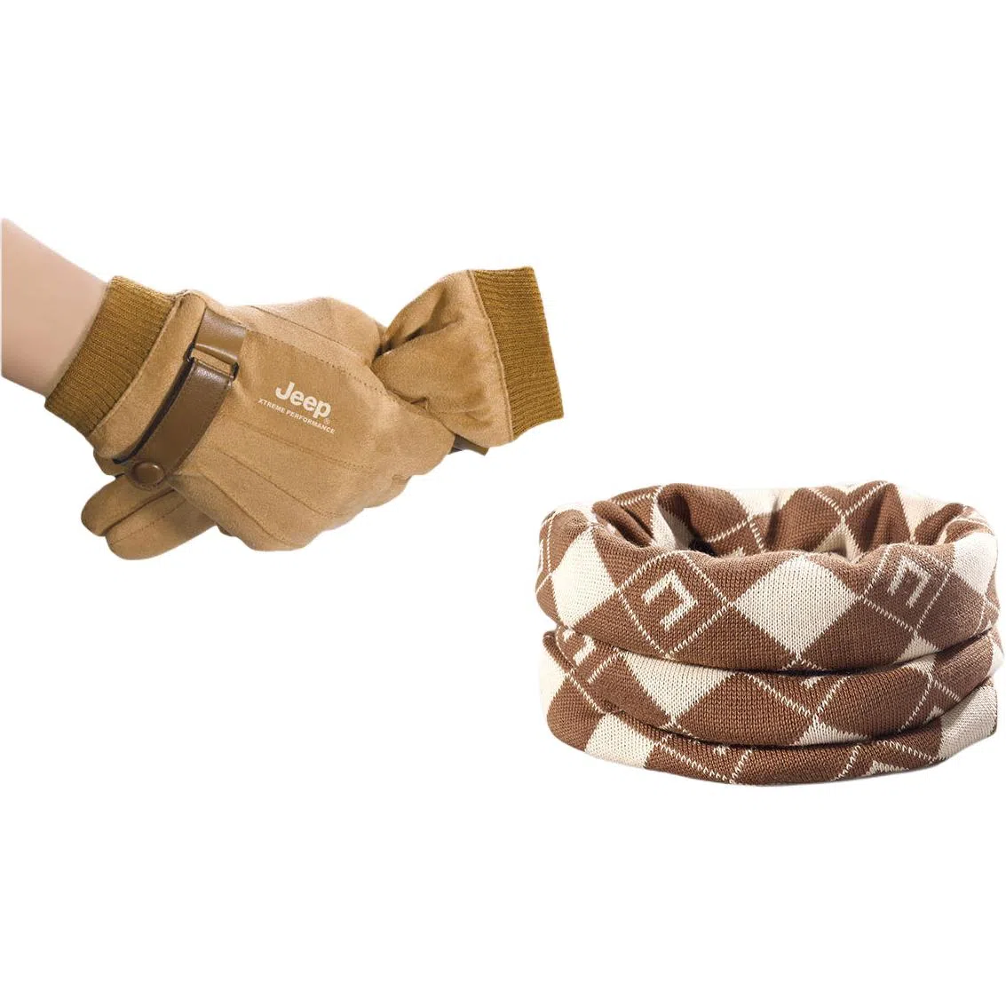 Jeep Touchscreen Fleece Gloves