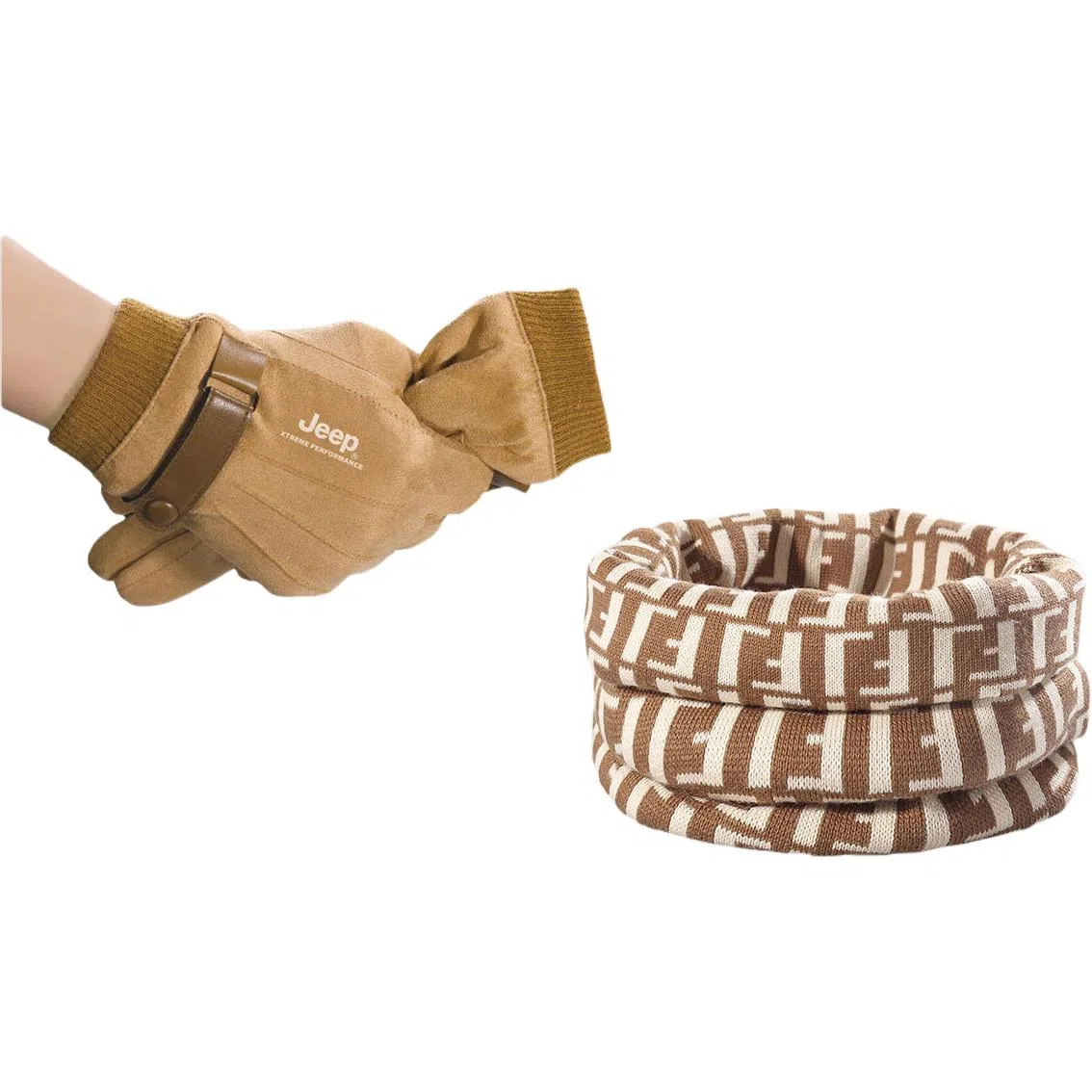 Jeep Touchscreen Fleece Gloves