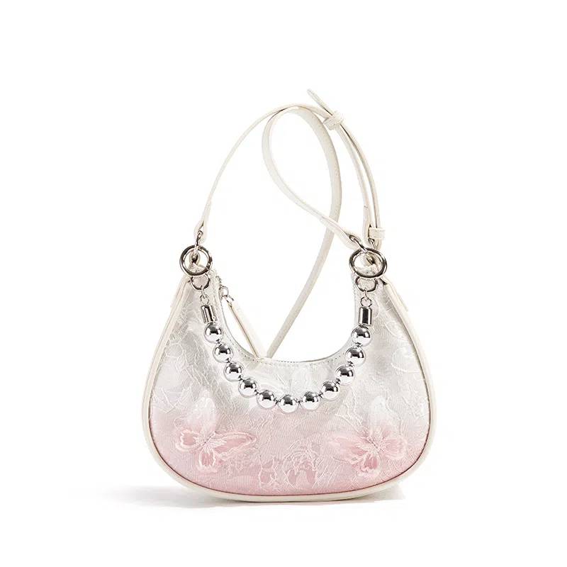 CAEISL New Moon Bag Gradient Pink
