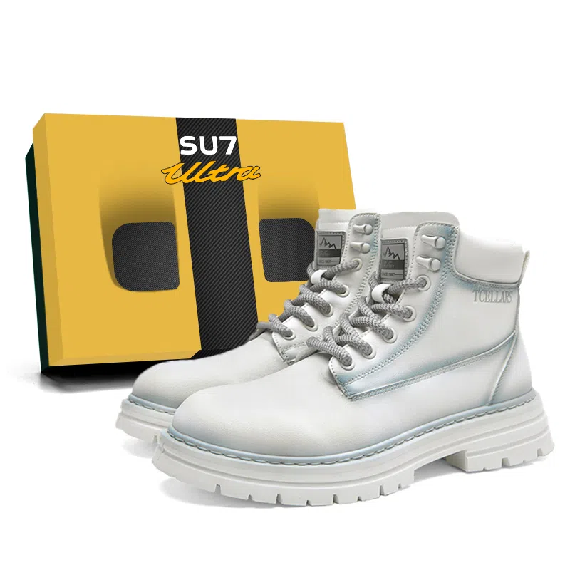 TCELLARS Classic Lace-Up Boots Maple Yellow