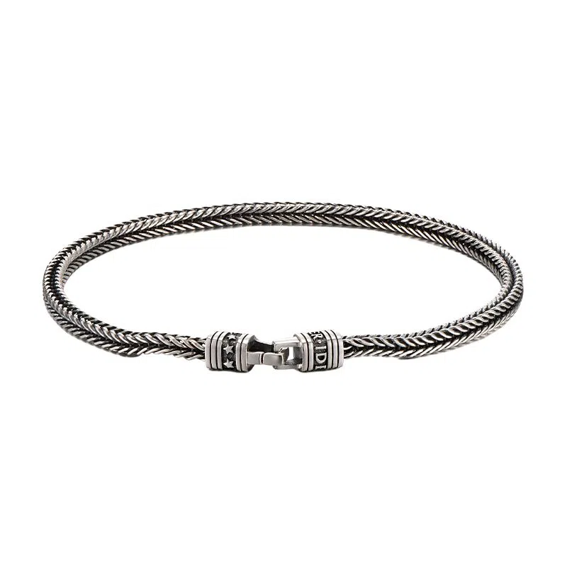 IDEAGEMER 925 Silver Bracelet
