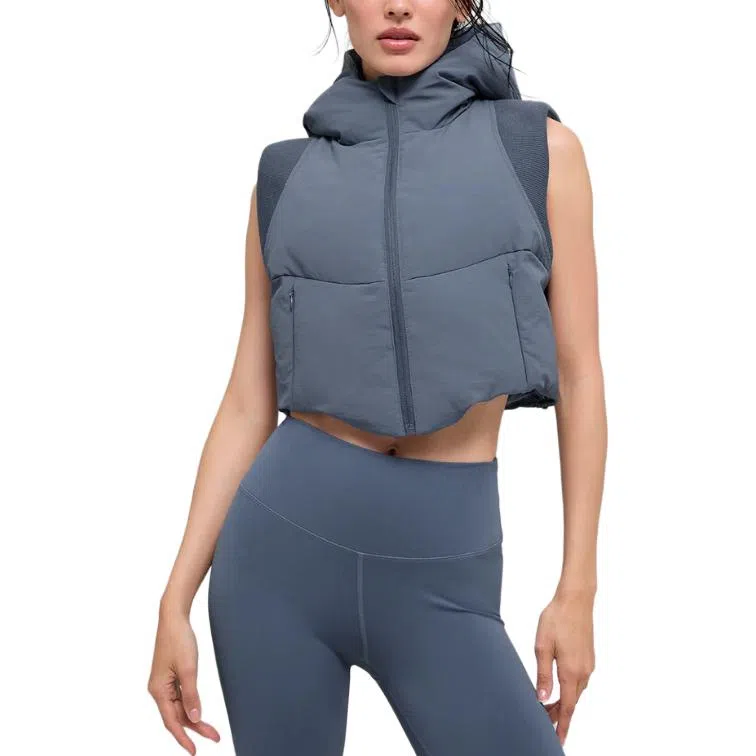 alo yoga Zip Hoodie Vest