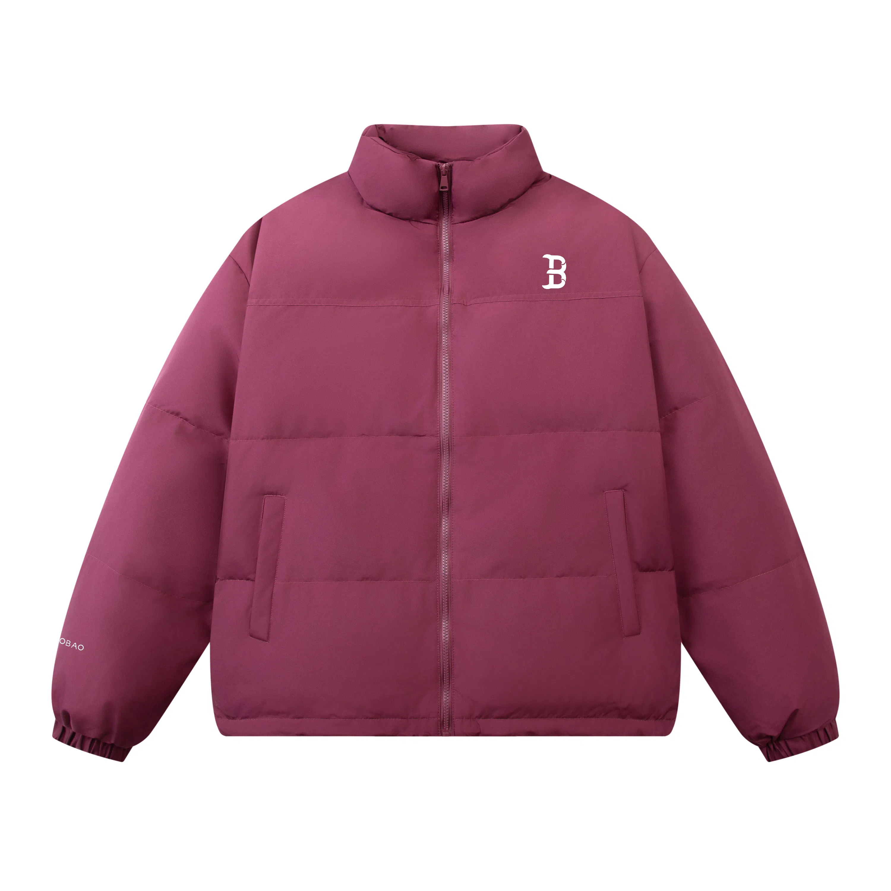 YABAOBAO Logo Puffer Jacket