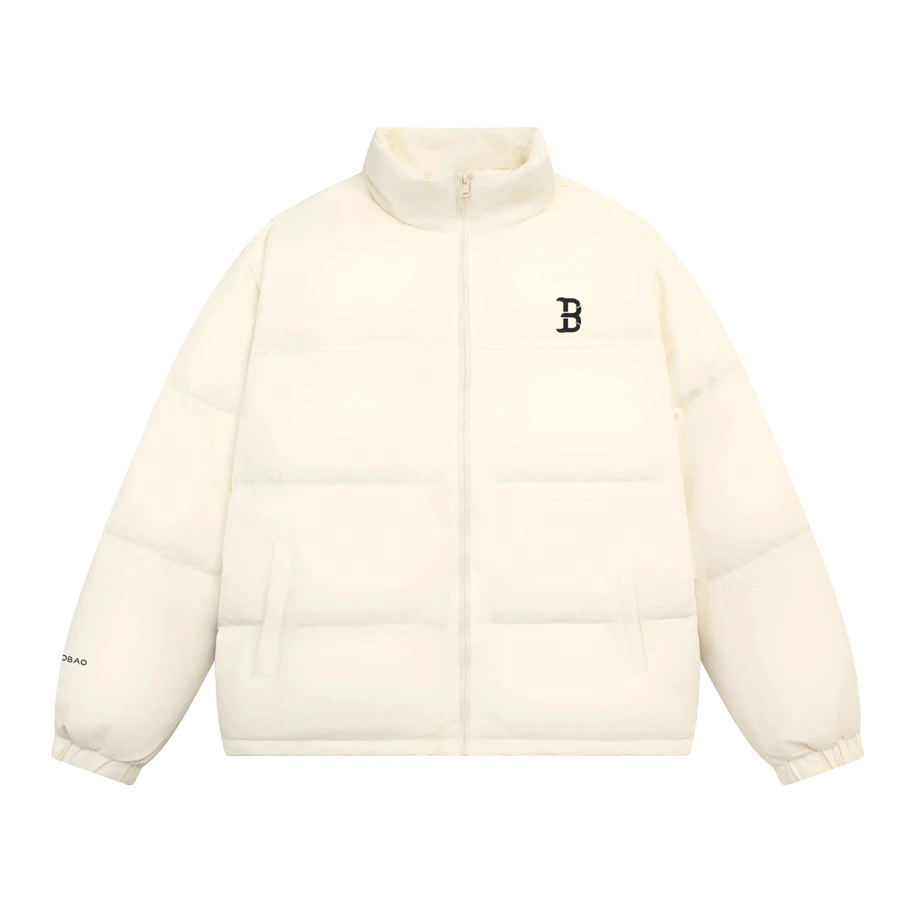 YABAOBAO Logo Puffer Jacket