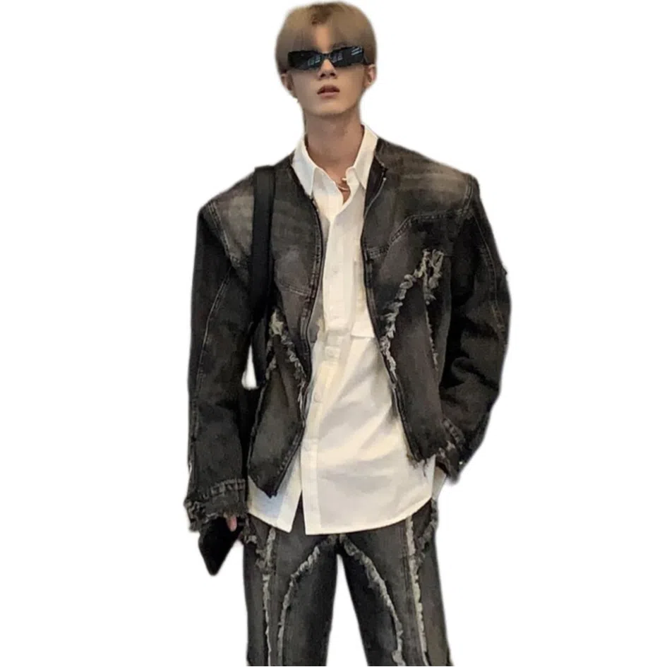 Pirkadat Vintage Washed Denim Jacket