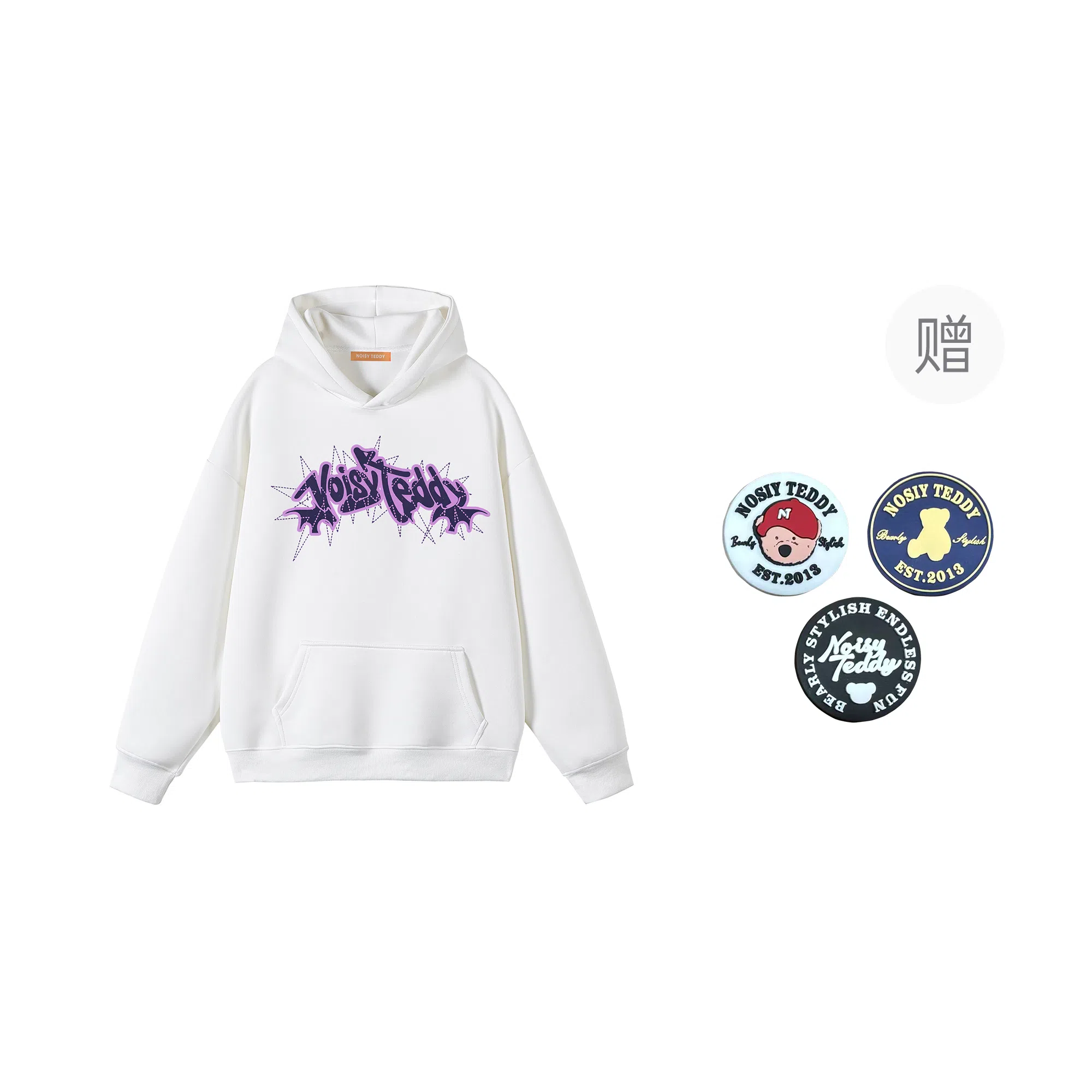 NOISY TEDDY logo400g