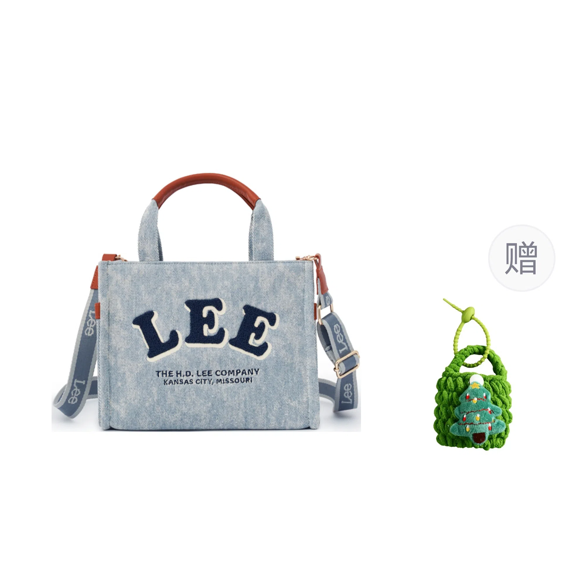 Lee Washed Grey Tote Bag