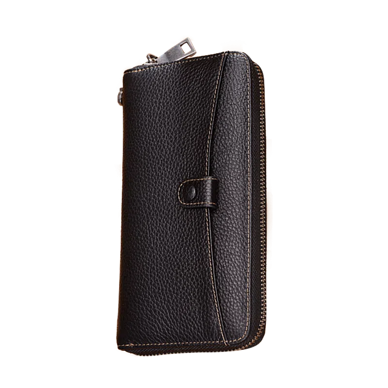 Difenise Vintage Large Capacity Leather Wallet