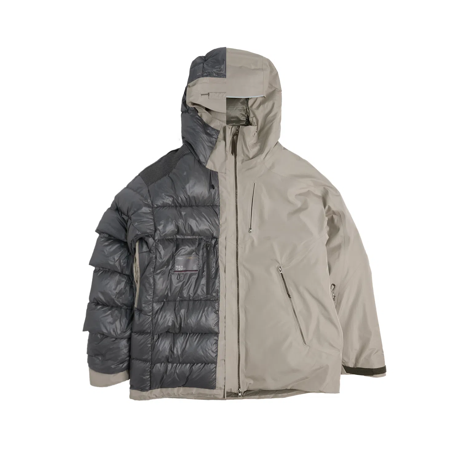 NOTHOMME Blue Dragon Scale 95 Down Jacket