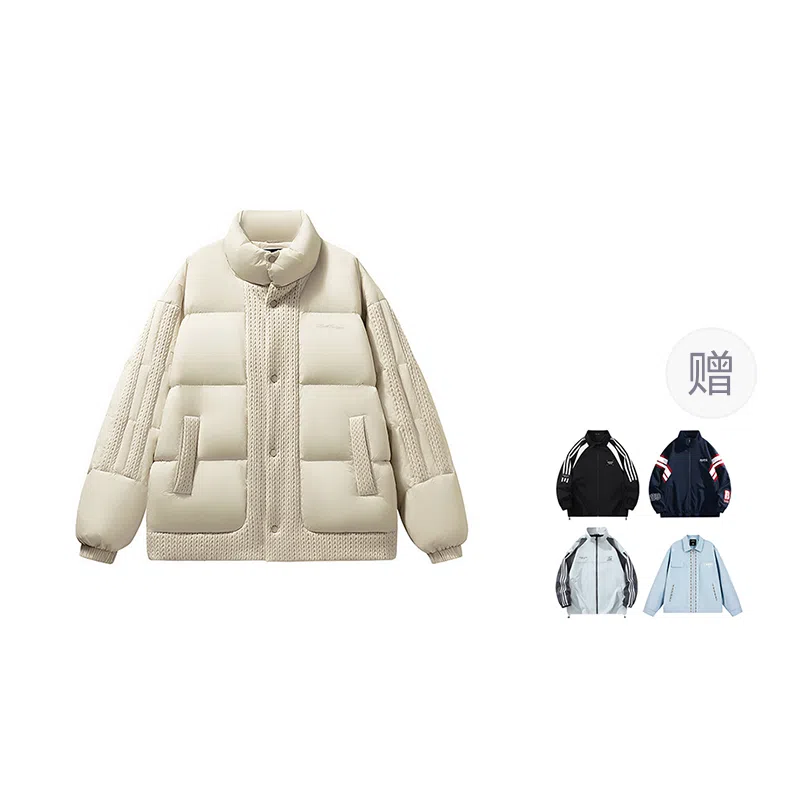 The Simpsons Vintage Embroidered Down Jacket