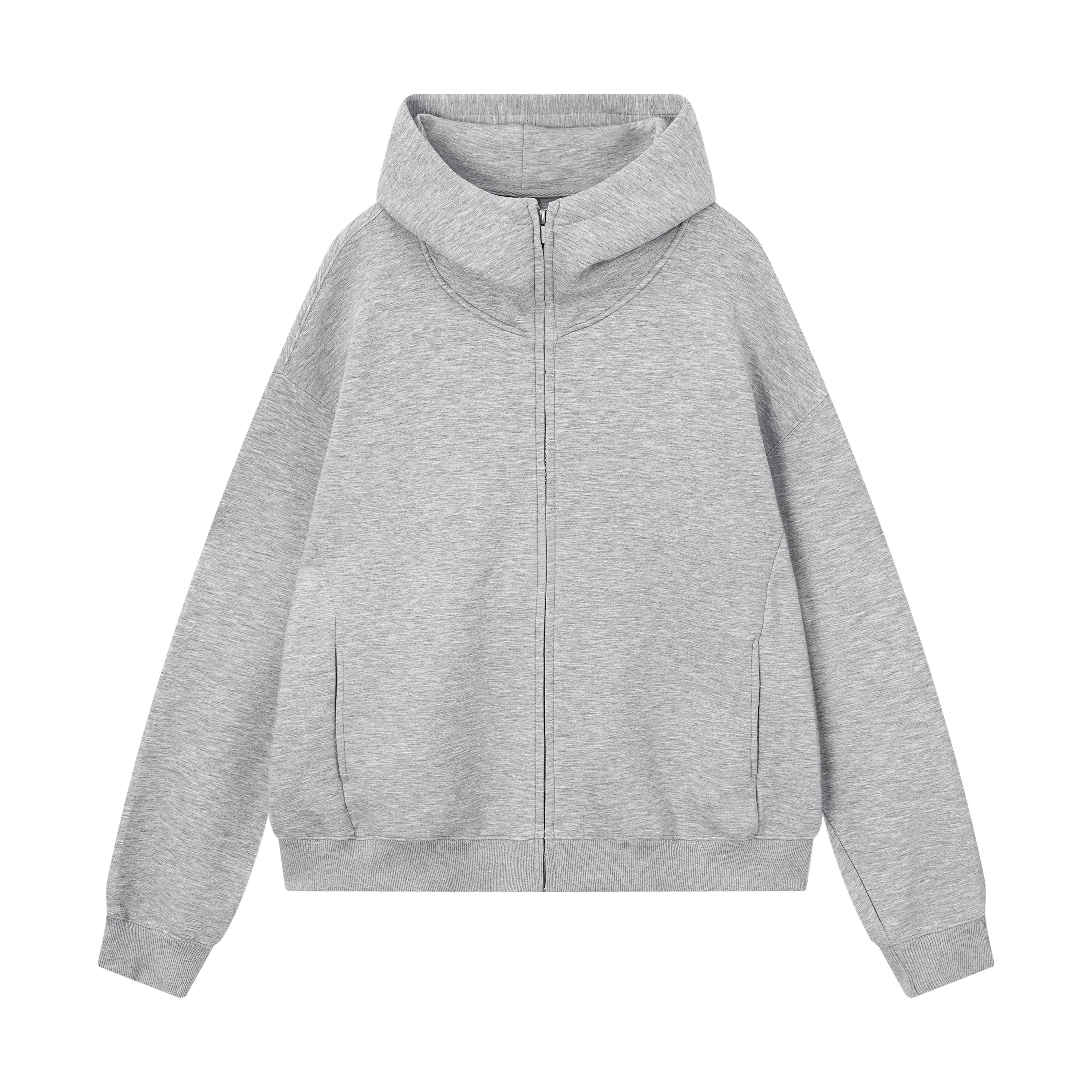 UNKNOWTAL Basic Double-Sided Air Layer Space Cotton Hoodie