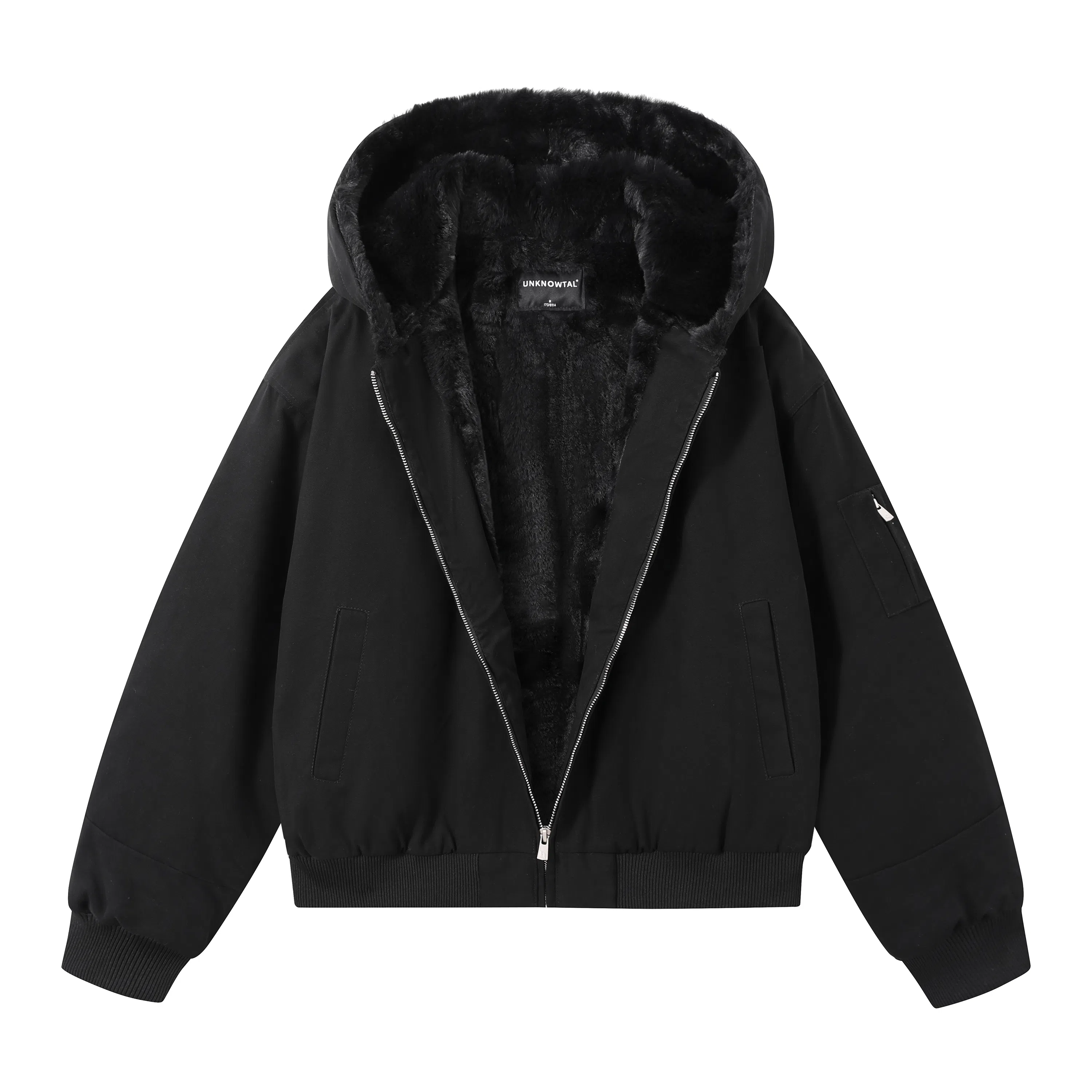 UNKNOWTAL Basic Fleece Hoodie Jacket