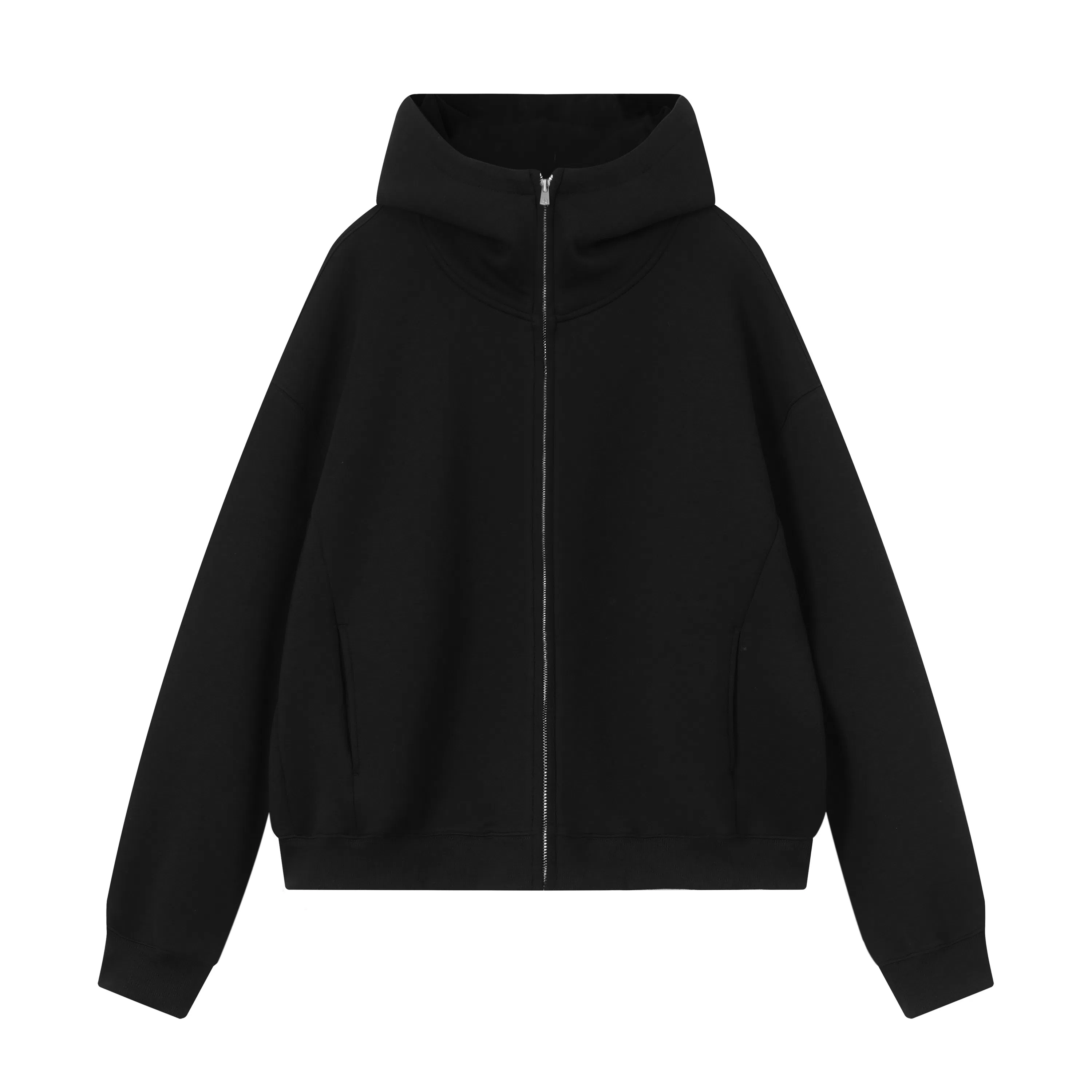 UNKNOWTAL Basic Double-Sided Air Layer Space Cotton Hoodie