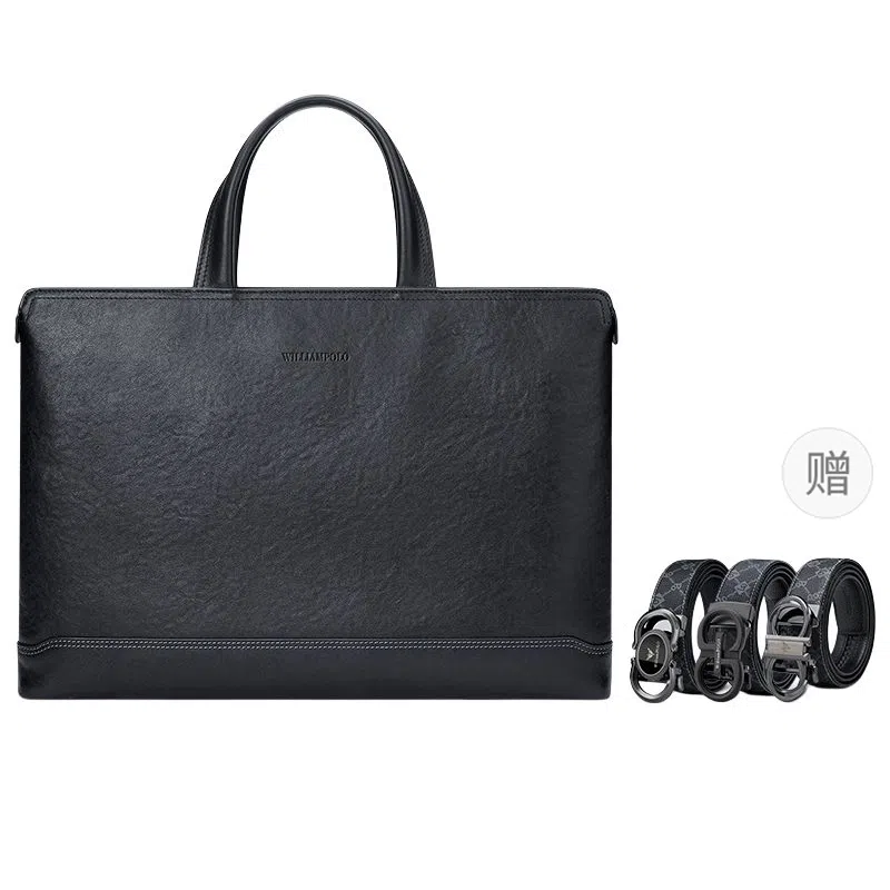 WilliamPOLO Briefcase Black