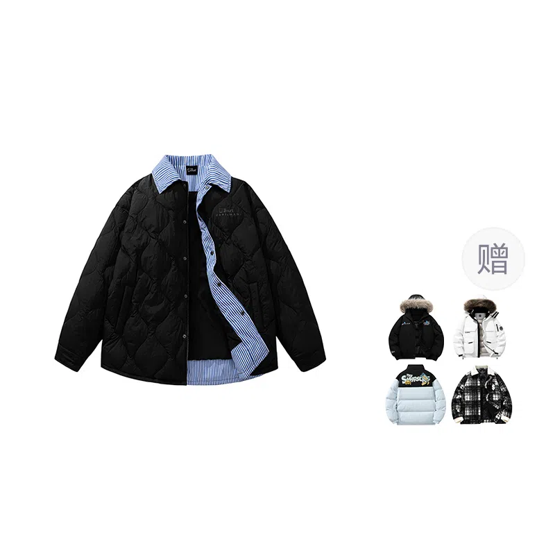 The Simpsons College Stripe Down Jacket