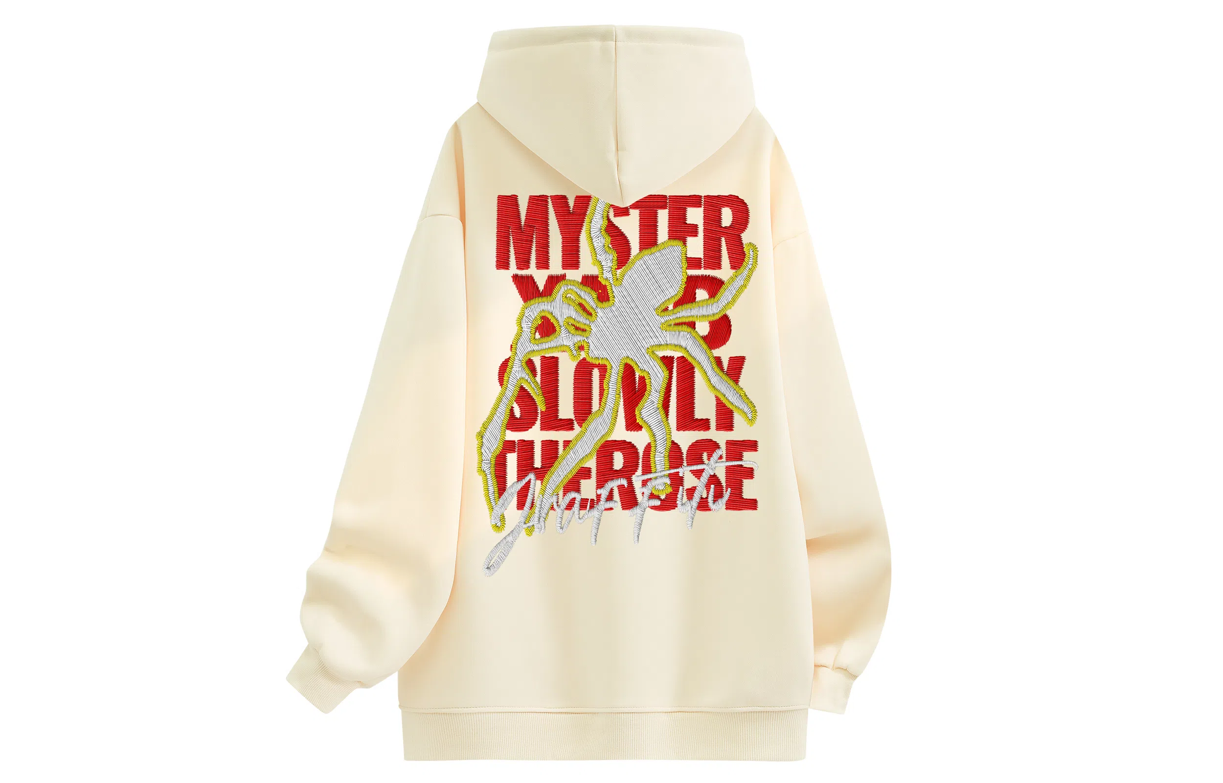 XAFB Retro Hoodie Spider Letter Print