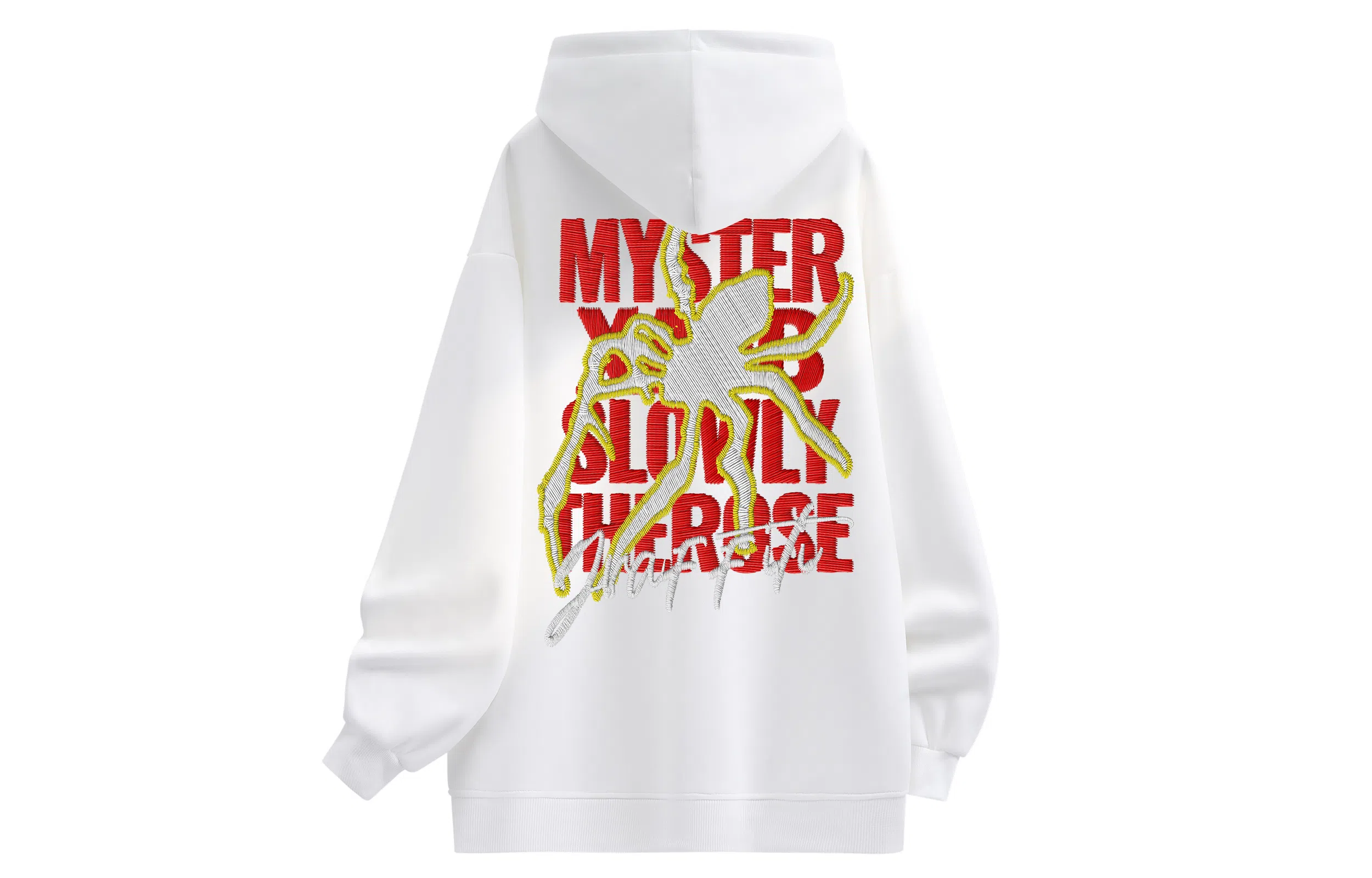 XAFB Retro Hoodie Spider Letter Print