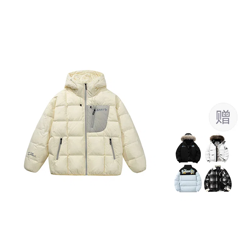 The Simpsons Cloud Puff Down Jacket