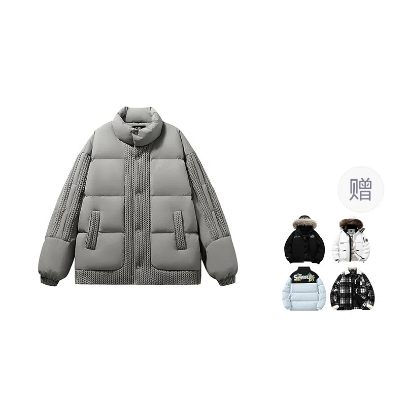 The Simpsons Vintage Embroidered Down Jacket