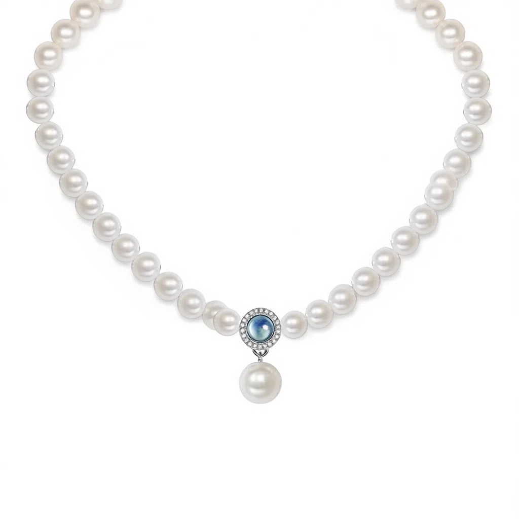 韵系 高级感轻奢小众珍珠 铜镀金 项链 女款