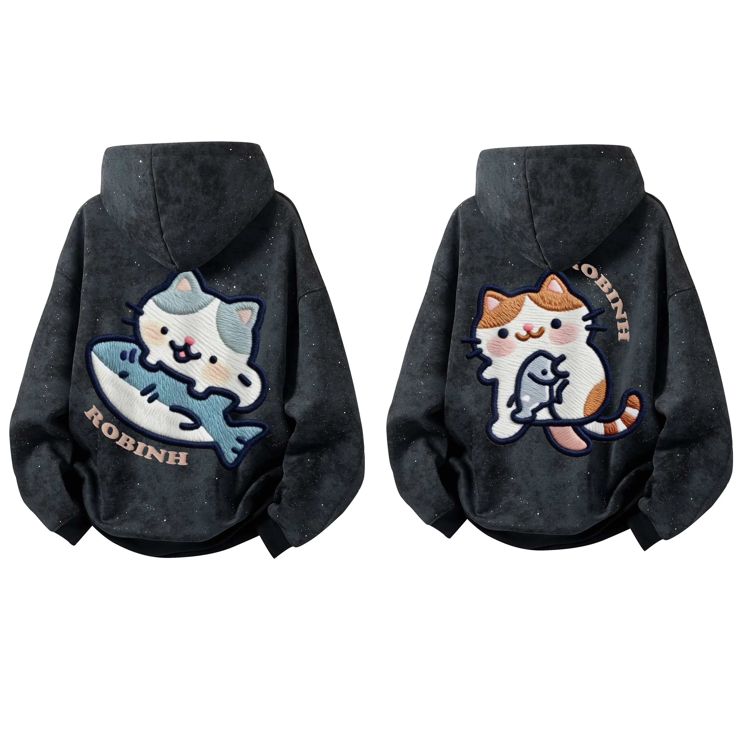 ROBINHOOD Tie-Dye Hoodie Set