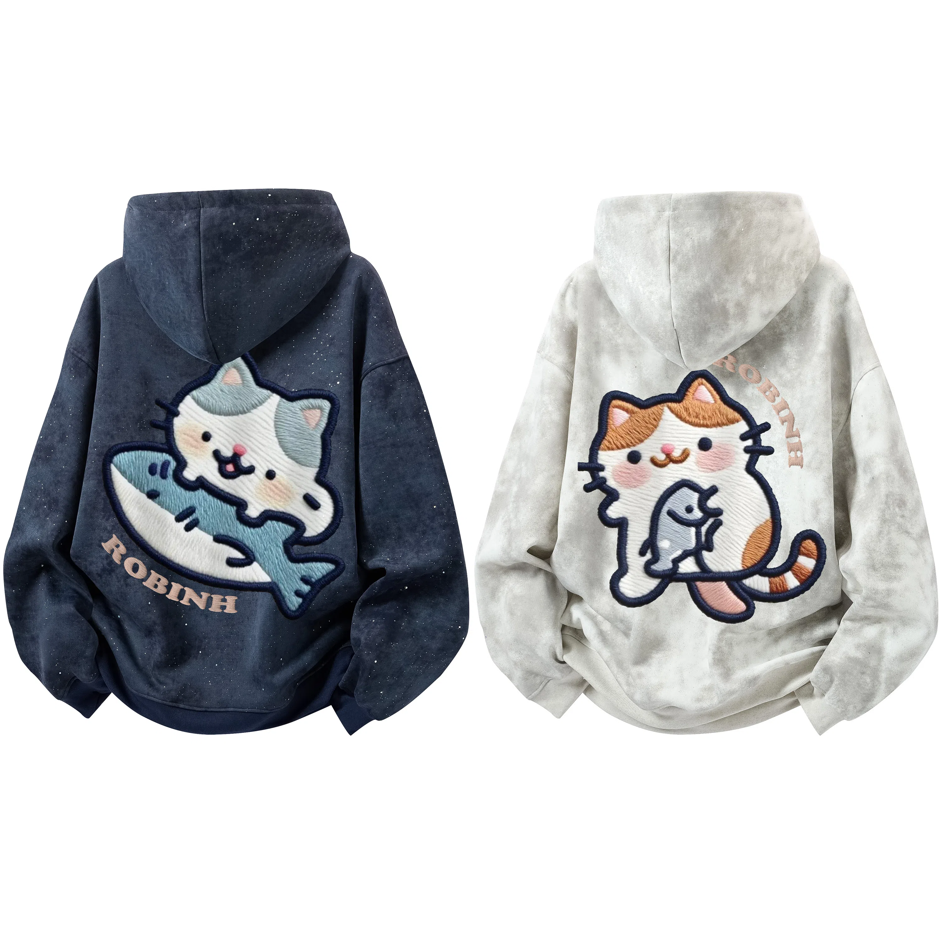 ROBINHOOD Tie-Dye Hoodie Set