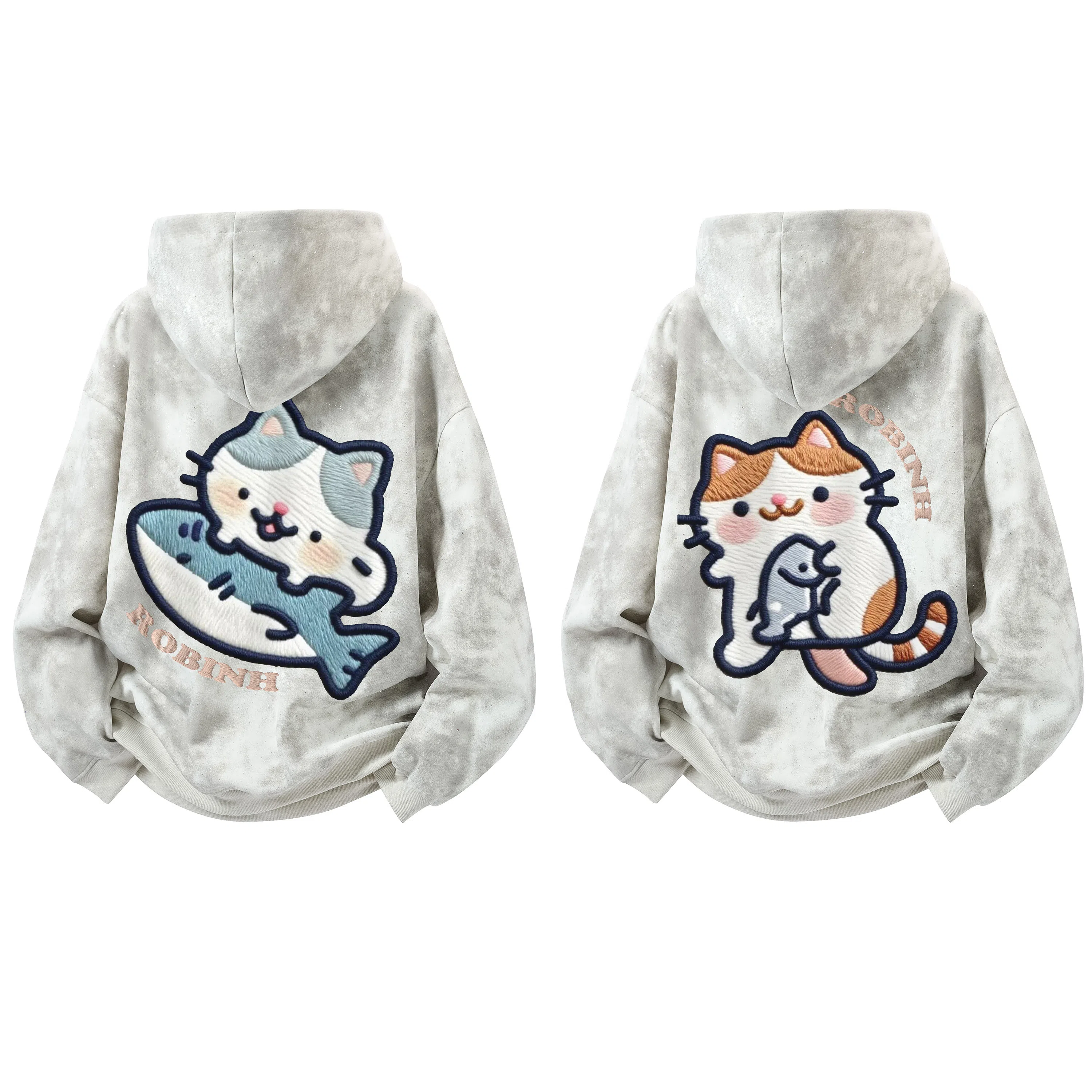 ROBINHOOD Tie-Dye Hoodie Set