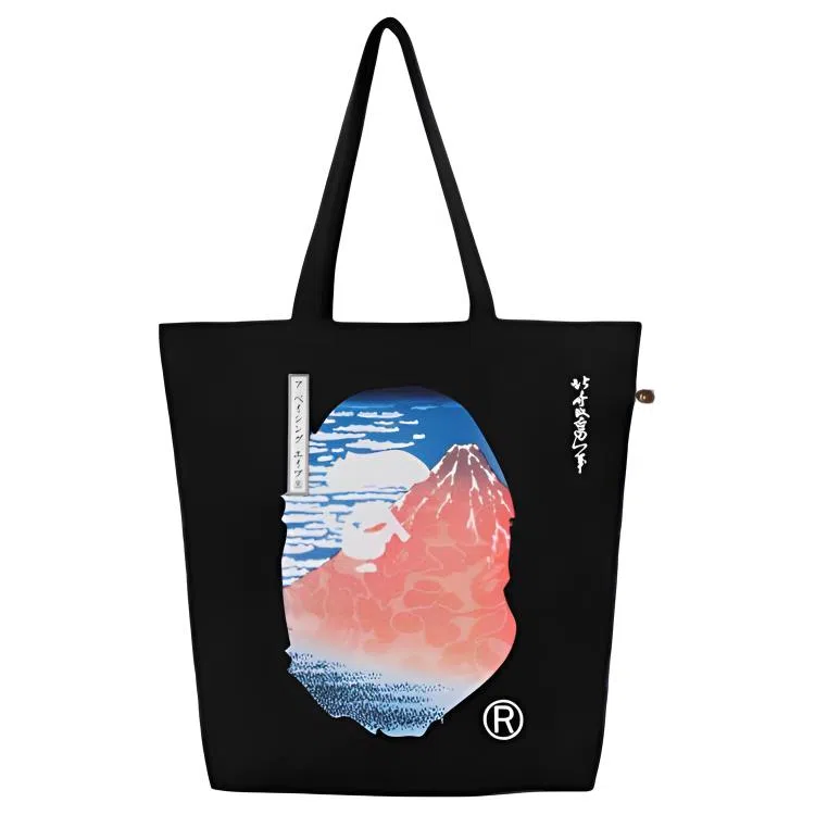 A BATHING APE x UKIYO-E - TOTE BAG
