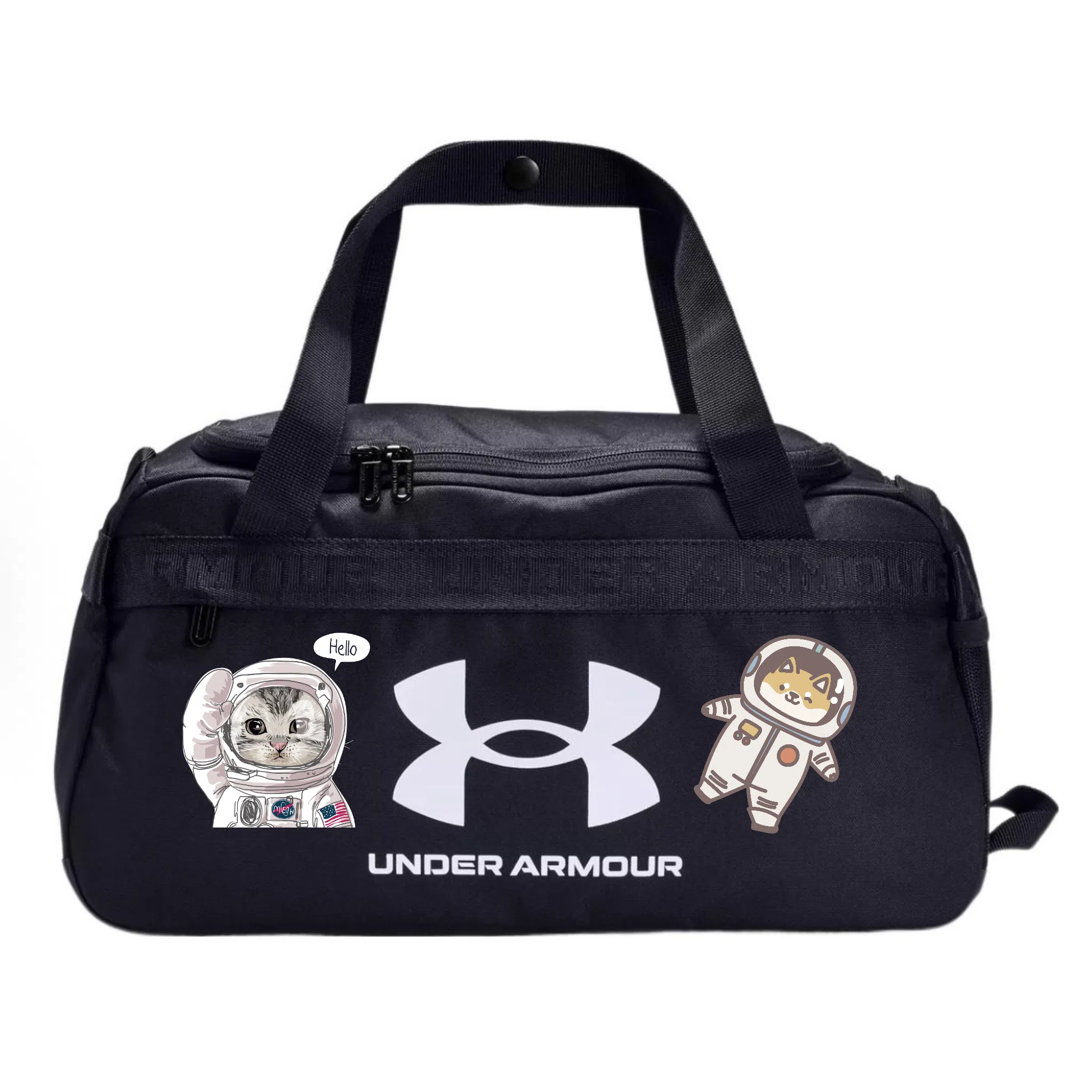 Under Armour Logo Zipper Bag Black