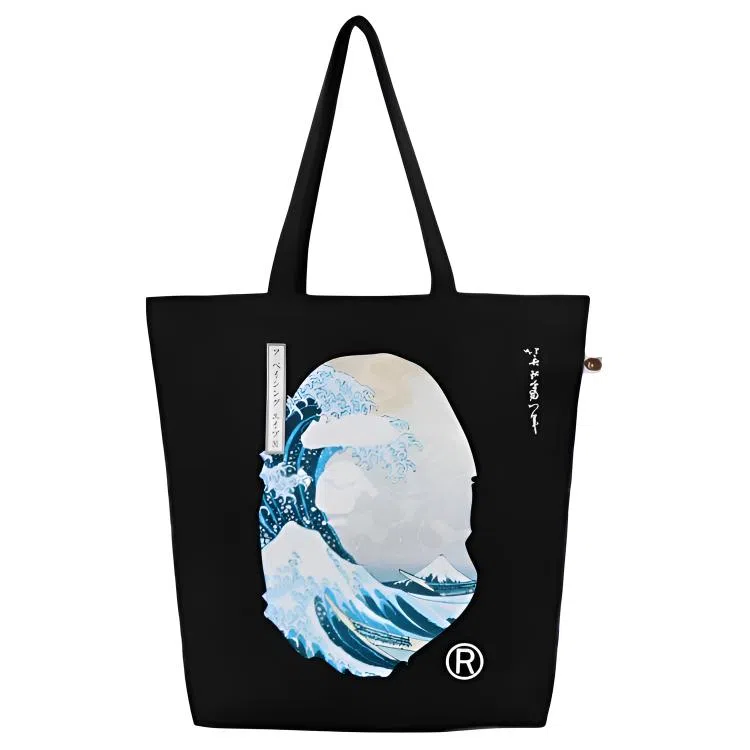 A BATHING APE x UKIYO-E - TOTE BAG