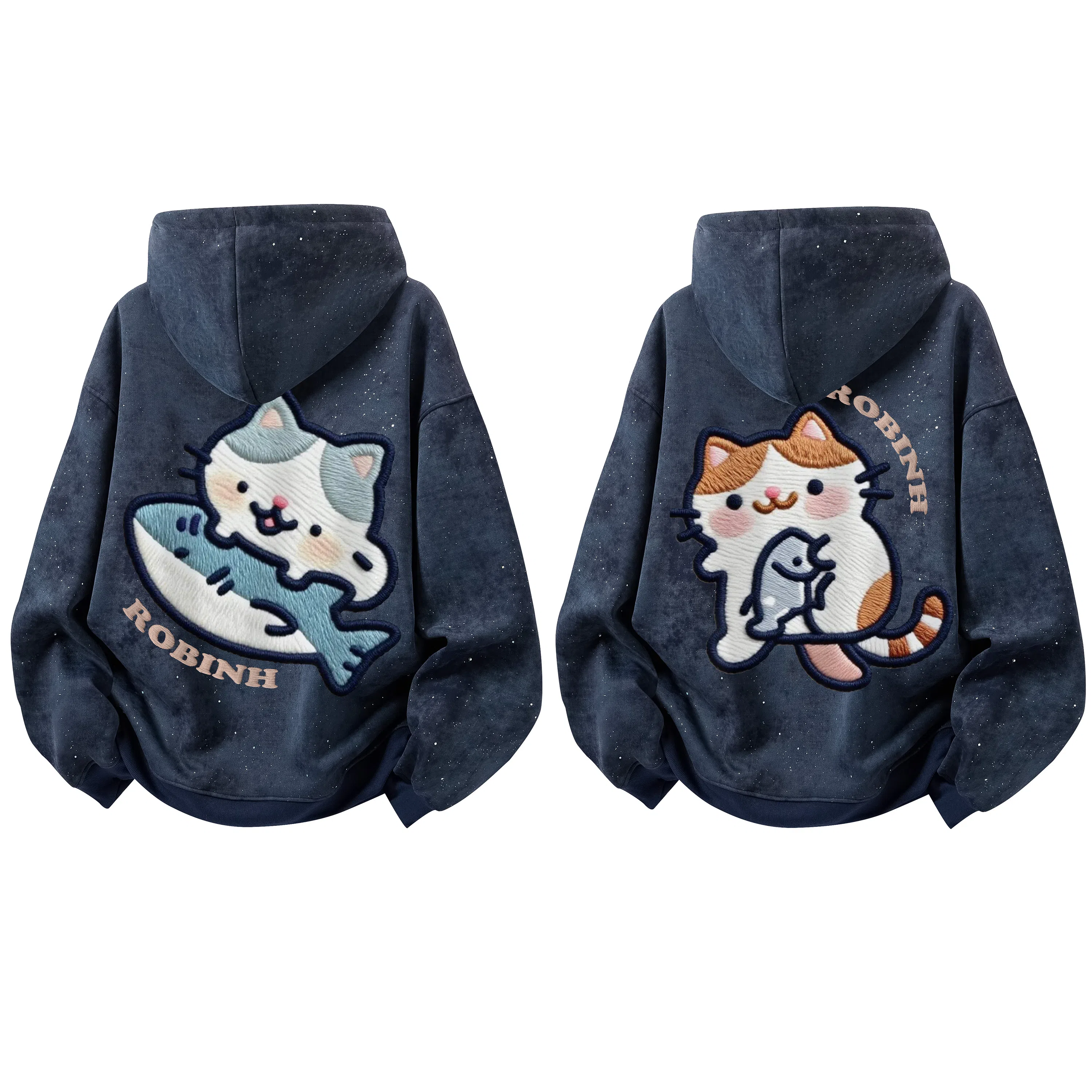 ROBINHOOD Tie-Dye Hoodie Set