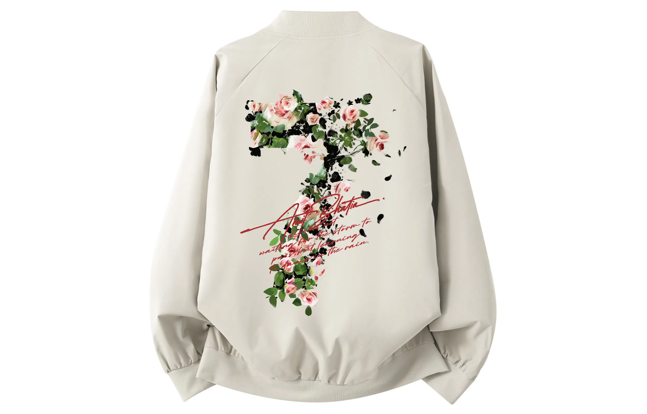 XAFB Vintage Rose Print Jacket