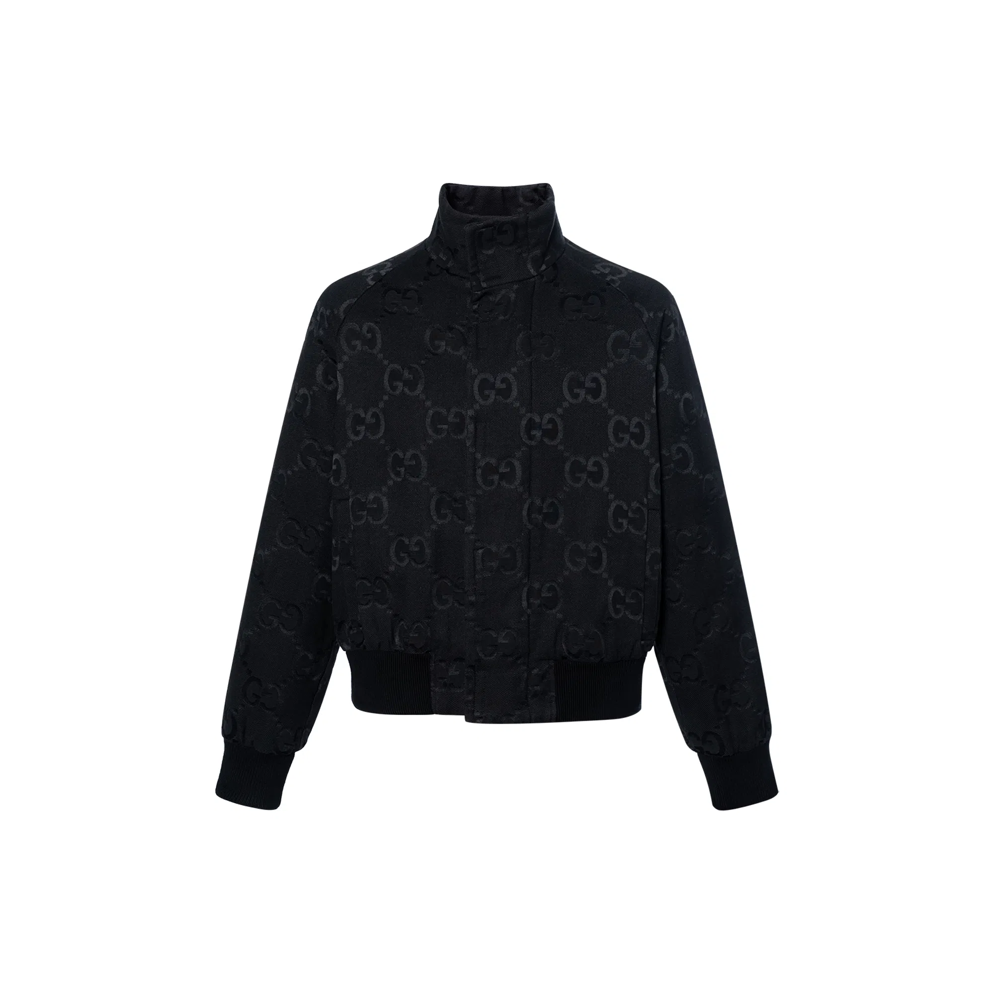Gucci GG Logo Canvas Jacket Black