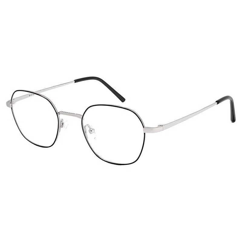 【可配度数】 佐川 超轻钛眼镜框 复古方框近视眼睛 韩版遮脸显脸小 可配防蓝光变色 β钛 不规则形 光学镜架 男女同款情侣款