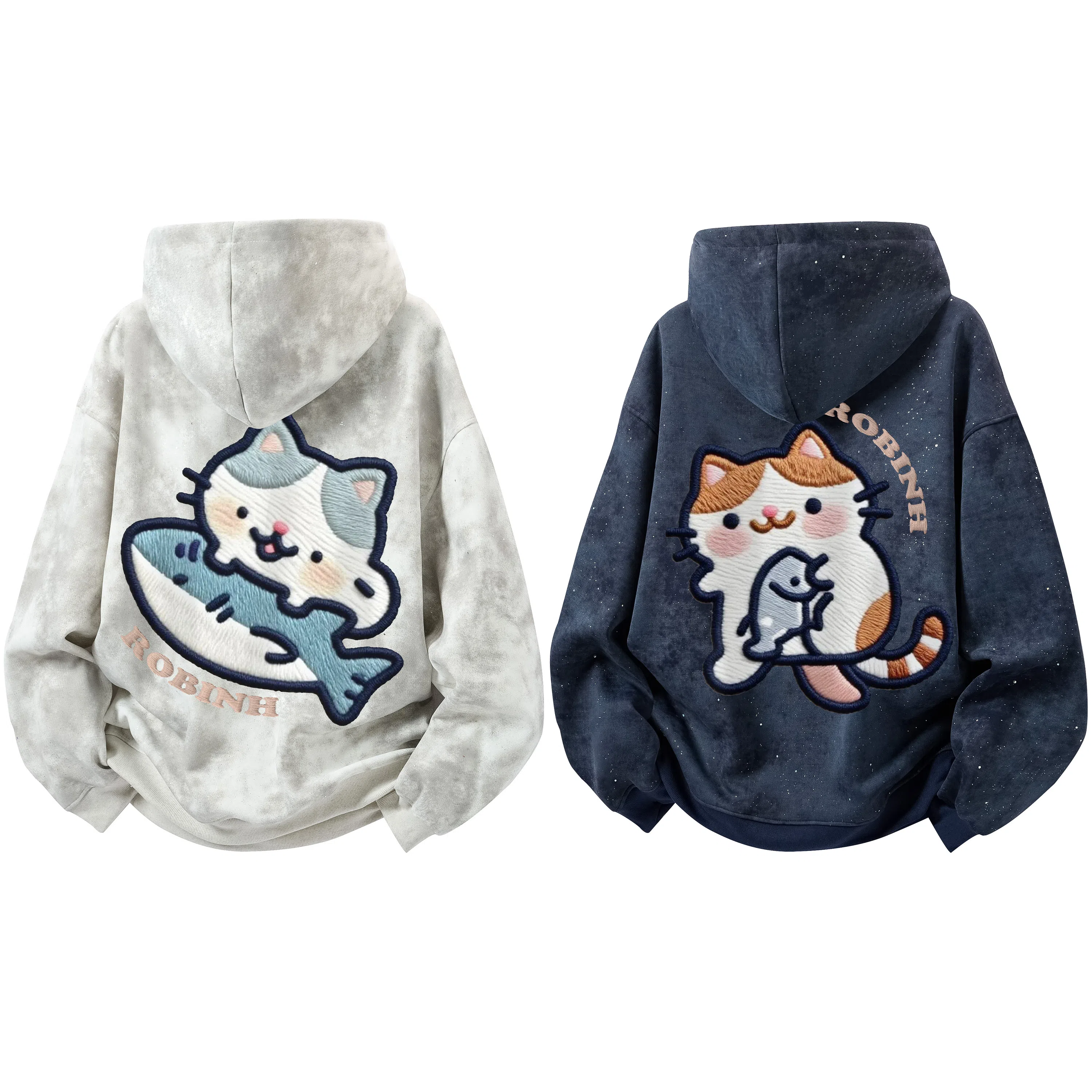 ROBINHOOD Tie-Dye Hoodie Set