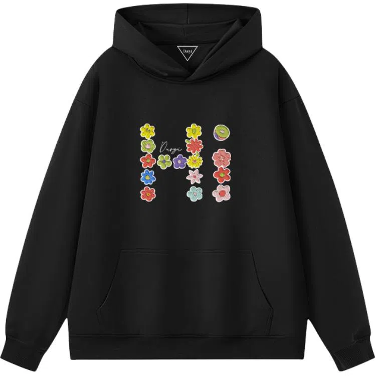 Duoyi Embroidered Hoodie