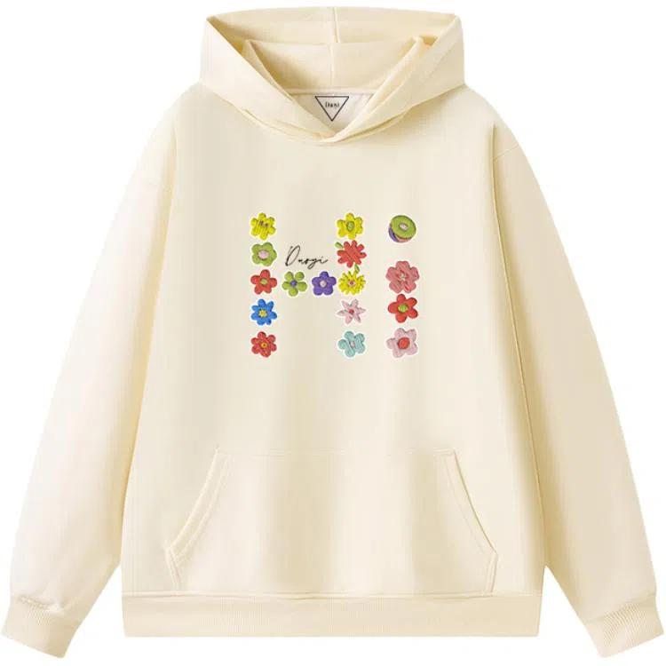 Duoyi Embroidered Hoodie