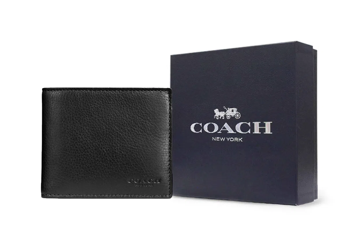 COACH 3 IN 1 Wallet Black