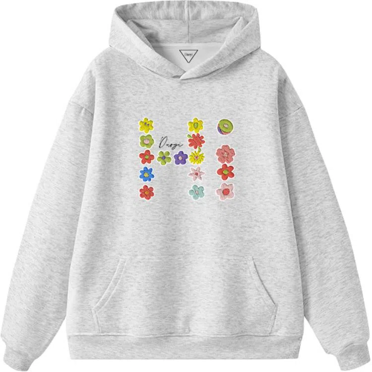 Duoyi Embroidered Hoodie