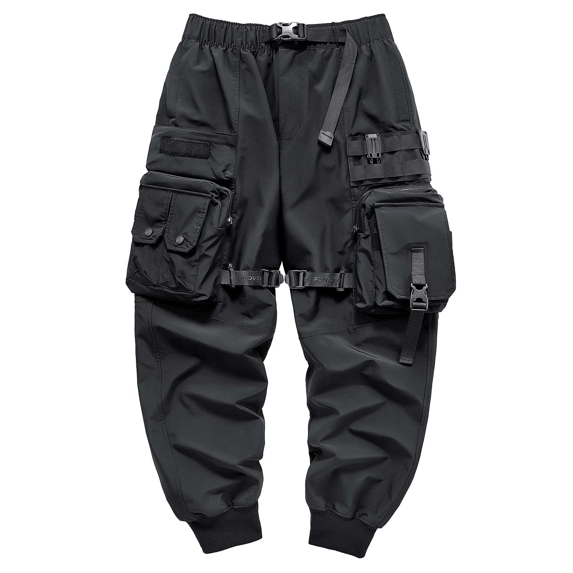 VIP Paratrooper Cargo Pants Black